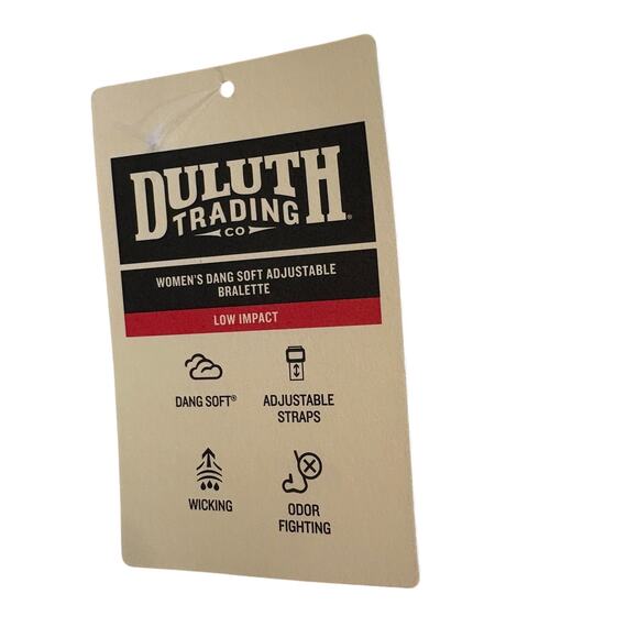 Duluth Dang Soft Floral Bralette XL NWT - Picture 6 of 6